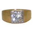 thumbnail image 1 of Designer Jewelry R8607 Men's High Quality Cubic Zirconia Wholesale Rings, 1 of 1