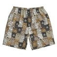 thumbnail image 5 of Goofa Cartoon Bear Printed Mens Swim Trunks Summer Quick Dry Short Beach Swimwear Bathing Suits-Large, 5 of 9