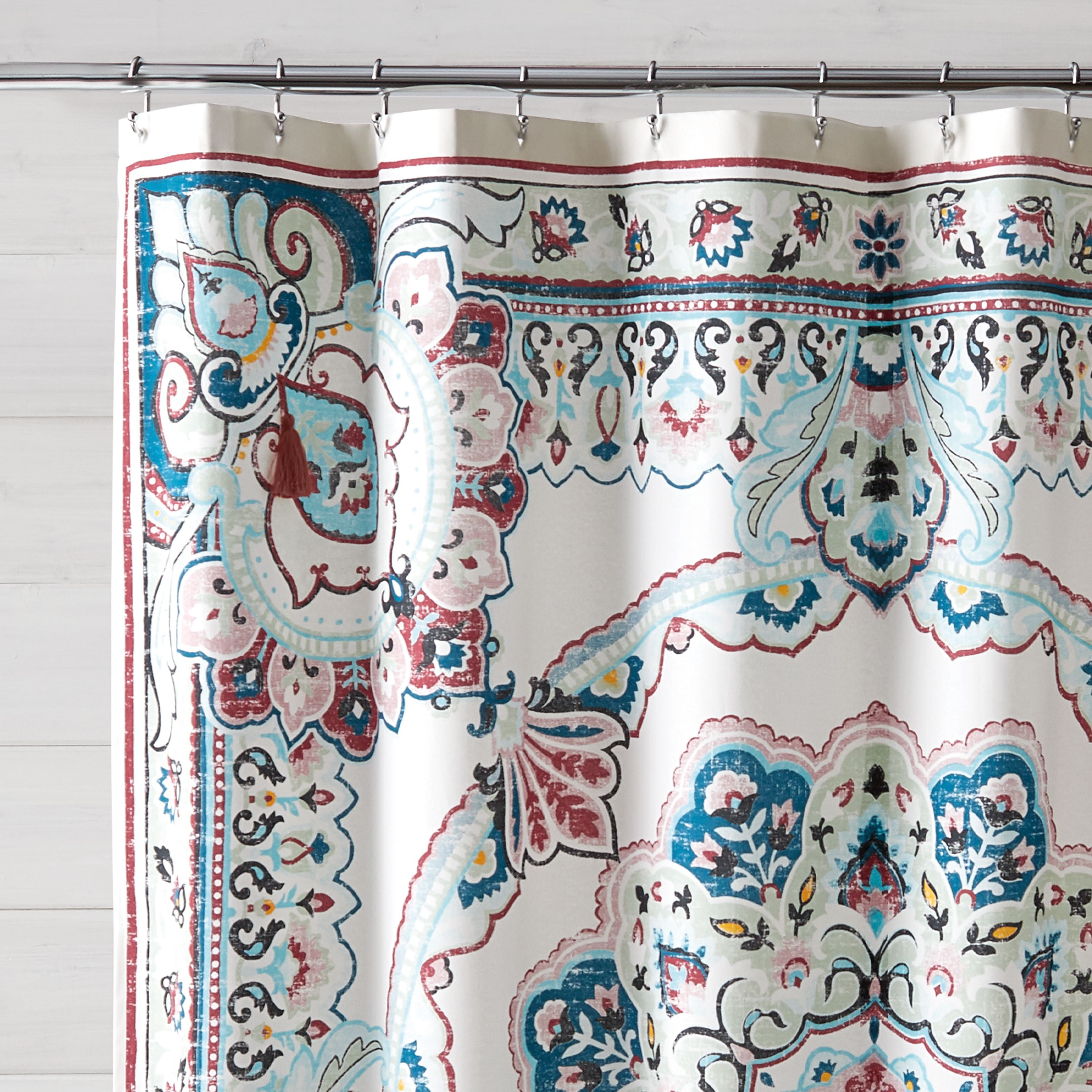 Better Homes Gardens Scarf Medallion Shower Curtain 1 Each