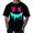 Black, variant on LUOGENLI Male T-shirts for Mens Men's Shirt Summer Fun Oversized Fashion 3D Print Casual Comfortable T Shirt Vintage T-shirts for Men Graphic Tee Easter Mens T-shirts Graphic Tees Valentines Black XXL