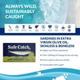 Safe Catch Wild Sardines YPF5 in Water Skinless Boneless WildCaught