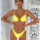 thumbnail image 5 of Sexy Tanga Bikini Traje De Baño Femenino Traje De Baño De Tres Puntos Para Mujer Traje De Baño Swim Lady Inevent BA000421-00, 5 of 6