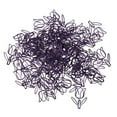 thumbnail image 3 of 70Pcs Fleur Trombones Dessin Animé Fleur Violet Trombones Mignon Forme de Fleur Trombones, 3 of 14