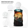 thumbnail image 3 of Honeii Underwater Treasure Chest print basktball shirt for men and women, Unisex basketball jersey for Theme party-Small, 3 of 6