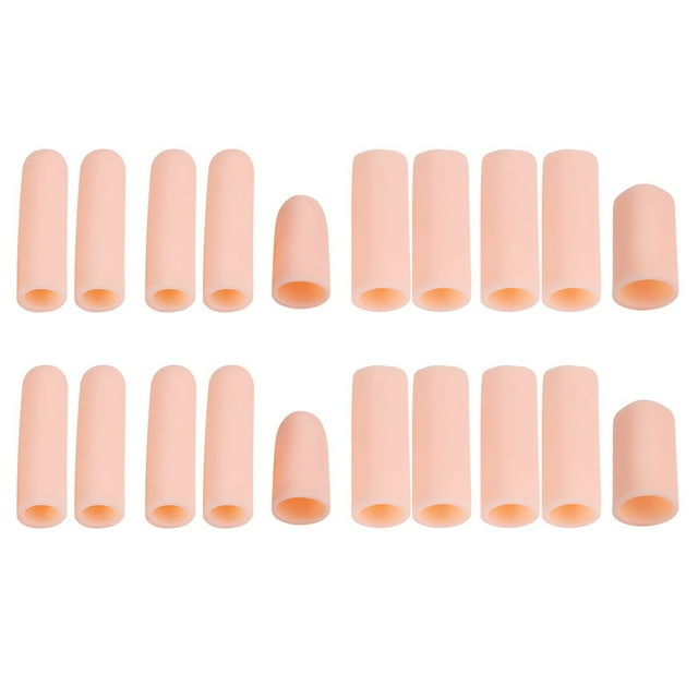 20PCS Gel Finger Cover Multipurpose Finger Cot Finger Protector Finger Sleeve