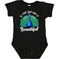thumbnail image 3 of Inktastic Peacock Girls Baby Bodysuit, 3 of 5