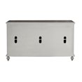 thumbnail image 4 of Four Door Tin Panel Console in Antique Grey, 4 of 10