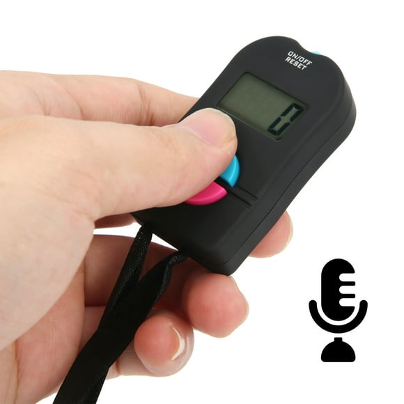 Digital Counter, Electronic Tally Counter Battery Powered Voice Prompt For Laboratories Competitions Stadiums For Docks Bus Stations Schools