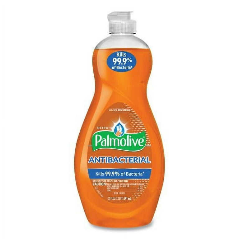 Ultra Antibacterial Dishwashing Liquid, 20 oz Bottle, 9/Carton