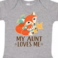 thumbnail image 4 of Inktastic Aunt Loves Me Woodland Fox Boys or Girls Baby Bodysuit, 4 of 5