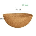 thumbnail image 1 of Mosiee Premium Coconut Fiber Replacement Liners Pack Of 3 Available In Multiple Sizes, 1 of 8