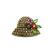thumbnail image 1 of Joyería Broche Sombrero Cristal Accesorio Pin para Ropa Mujeres Sunnimix Broche, 1 of 7