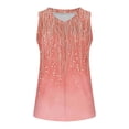 thumbnail image 6 of Vekome Plus Size Tank Tops for Women Plus Size Sleeveless Shirts V Neck Casual Tee Shirts Print Summer Pullover Tops, 6 of 7