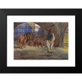 thumbnail image 2 of James Tissot 18x14 Black Modern Framed Museum Art Print Titled - Daniel in the Lions’ Den (C. 1896-1902), 2 of 5