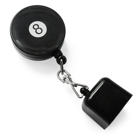 Pool Cue Chalk Holder Cue Chalk Clip Snooker Billiards Chalk Holder Retractable Chalk Holder Pool Cue Chalk Case with Clip ()