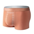 thumbnail image 1 of Sonducket Pantalones delgados con ajuste magnético de larga duración, invisibles debajo de la ropa, con tela transpirable, ajuste cómodo Ropa interior Coral l, 1 of 6