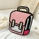 thumbnail image 5 of Mochila para la escuela primaria, gran capacidad, de doble hombro multifuncional, grados 3-6 C, 5 of 7
