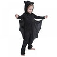 thumbnail image 3 of URMAGIC Kids Unisex Vampire Bat Costume, Jumpsuit Halloween Cosplay Costume Set 3-9 Years, 3 of 9