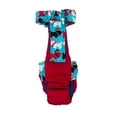 thumbnail image 4 of Barkertime Holiday Doggie on Red Escape-Proof Premium Waterproof Dog Diaper Overall - Made in USA, 4 of 6