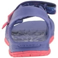 thumbnail image 3 of Merrell Hydro Drift Water Sandal, Purple/Coral, 10 M US Toddler, 3 of 8