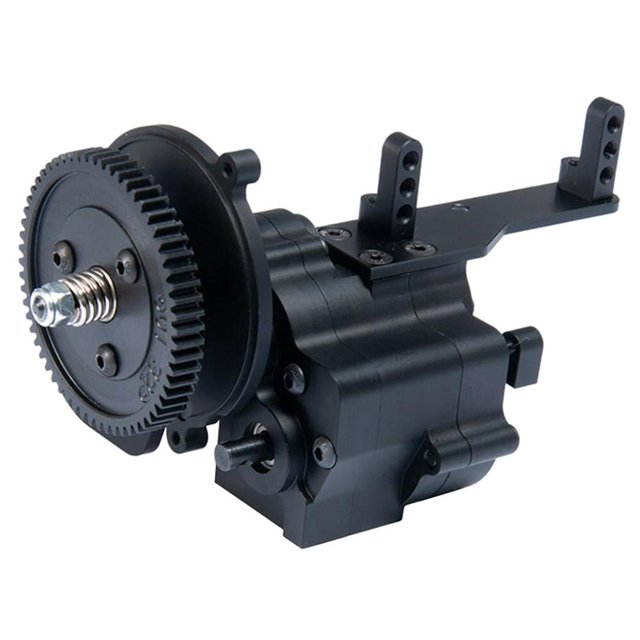 Caja granajes de aleación de actualización RC 2 velocidades para AXIAL Wraith 90018 90053 SCX10 1:10 RC Crawler Camión Coche Yotijar caja de transmisión de coche rc