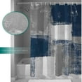 thumbnail image 3 of FNNMNNR Fabric Shower Curtain for Bathroom  Abstract Geometric Lavender  Custom Shower Curtain Set with Hooks  Luxury Bathroom Curtains  Purple Grey Waterproof Polyester Bathroom Accessor, 3 of 6