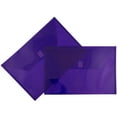 thumbnail image 3 of JAM Plastic Hook & Loop Envelopes, 9.8x14.5, 12/Pack, Purple, 3 of 3