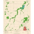 thumbnail image 2 of USGS 26x31 White Modern Wood Framed Museum Art Print Titled - Anson Texas Quad - USGS 1965, 2 of 4