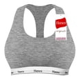thumbnail image 1 of Brasier Hanes para Mujer, Originals Espalda Cruzada Gris Talla GD, 1 of 4