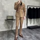 thumbnail image 3 of Traje completo para hombre, tendencias, trajes, blazer, alta calidad, 2024, conjunto de traje de 2 piezas, para hombre, corte entallado, elegante, pantalones de ceremonia, caballero, 3 of 5