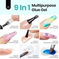 thumbnail image 4 of Esmalte en gel Nail Glue Beetles 9 en 1, 15 ml, para uñas postizas, 4 of 7