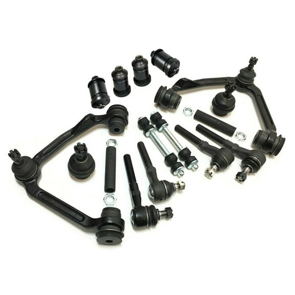 16 Pc Suspension Kit Upper Control Arms, Tie Rod Ends & Ball Joints Fits select: 1997-2003 FORD F150, 1997-2002 FORD EXPEDITION