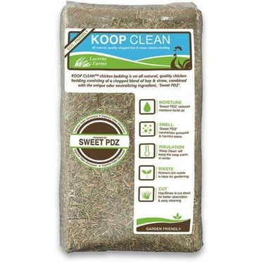 Koop Clean Chicken Hay and Straw Bedding​, 2.4 CF