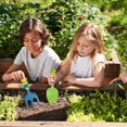 thumbnail image 4 of Herramientas de jardinería,Jardinería para niños,Juego de herramientas de jardín al aire libre,Juego de jardinería para niños,Juego de herramientas de jardinería con bolsa,Kit de jardinería para niño, 4 of 5