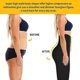 thumbnail image 5 of Sweat Sauna Waist Shaping Pants, Weight Loss Slimming Pants Body Shaper Black-Silvery L/XL, 5 of 5