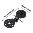 thumbnail image 3 of Shade Cloth Heavy Duty Lock Grip, 2026 Upgrade Shade Cloth Clips, Reusable Plastic Black Clips Tarp Clips for Greenhouse Outdoor Garden Shade Netting Accessory, Fence Fabric Clips (30PC), 3 of 8