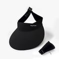 thumbnail image 2 of Sun Visors For Women Clip On Women's Summer Wide Brim Sun Hat with Adjustable Chin Strap for Outdoor Beach Travel Gardening and Fishing Activities, 2 of 3