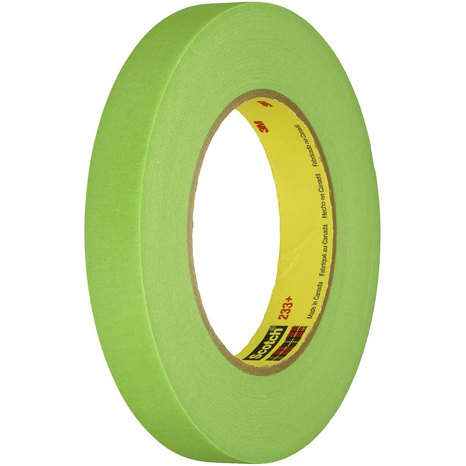 Scotch Performance Green Masking Tape (233+): 4 in. (96mm actual) x 60 yds. (Green)