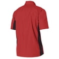 thumbnail image 2 of Chef Code Utility Work Shirt with Button Front and Vent Side Panels, Red, 2XL, 2 of 2