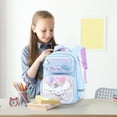 thumbnail image 1 of AKEGAMN Clearance! Student School Bag Grade 136 New My Backpack Spine Protector Burden Reduction Cute School Made of and materials like polyester, nylon, or canvas, with smooth zippers and wear- bot, 1 of 7