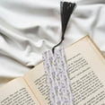 thumbnail image 6 of Kdxio Lavender Flowers Print Metal Tassel Bookmarks,Perfect Gift for Art Lovers and Bookworms Metal Bookmarks for Women, 6 of 8