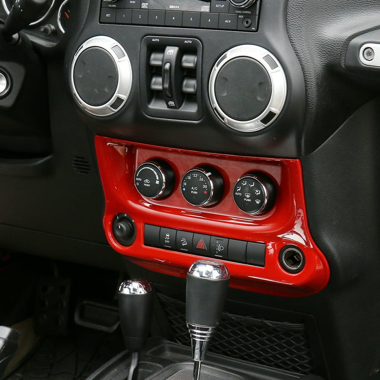 2017 Jeep Wrangler Red Interior Trim Kit Matttroy