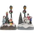thumbnail image 1 of FELTECHELECTR 2 piezas 3D vívidas y delicadas decoraciones para el hogar, adornos de escritorio, diseño de escena navideña., 1 of 3