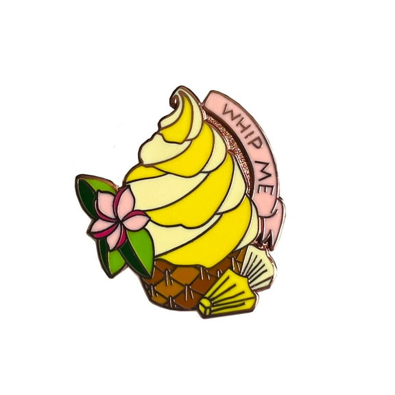 Pineapple Whip Me enamel pin