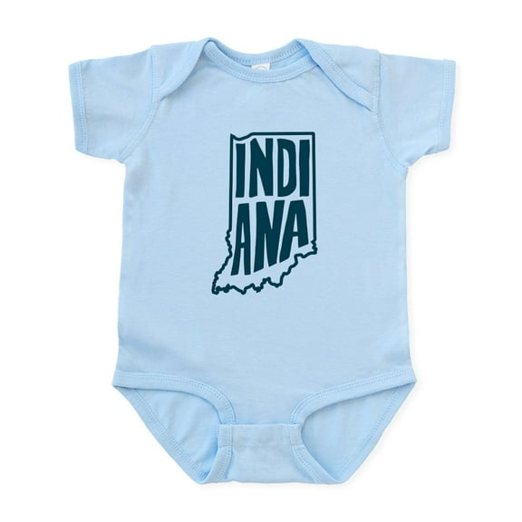 CafePress - Indiana Baby Light Bodysuit - Baby Light Bodysuit, Size Newborn - 24 Months