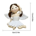 thumbnail image 3 of Fiudx Estatua Decorativa de Niña, Diseño Artístico Elegante, Material Duradero, Decoración Elegante para El Hogar, Accesorio para Sala de Estar, Dormitorio y Oficina, Regalo Perfecto para Hermanas, T, 3 of 4
