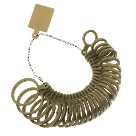 Plastic Ring Sizer, Great For Jewelry Shows & Custom Fit -Standard/Metric