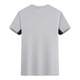 thumbnail image 4 of pstuiky camisetas para hombre, Blusa deportiva informal de color liso con cuello redondo y manga corta elástica para hombre camisas casuales para hombre s, 4 of 6