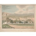 thumbnail image 2 of Alfred Diston 18x15 Gold Ornate Wood Frame and Double Matted Museum Art Print Titled - The Botanical Garden Near Port Orotava, Tenerife (1821), 2 of 4