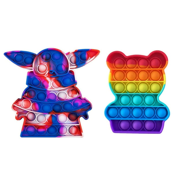 Juguete sensorial Push Bubble Fidget para aliviar el estrés del autismo